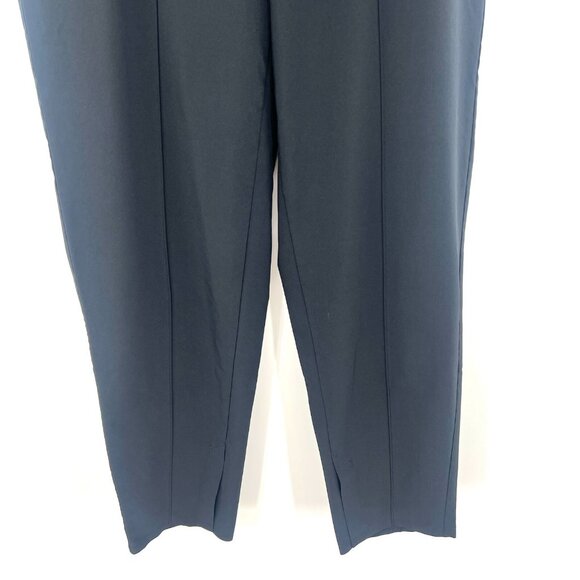 Athleta Black Lightweight Pleated Nylon Pants Women's Size Medium - Picture 3 of 8